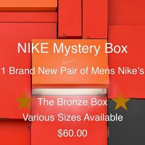 Nike Men's Mystery Box! 1 Brand New Pair of Nike